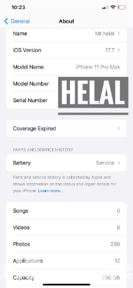 iPhone 11 Pro Max 256GB, Original Display